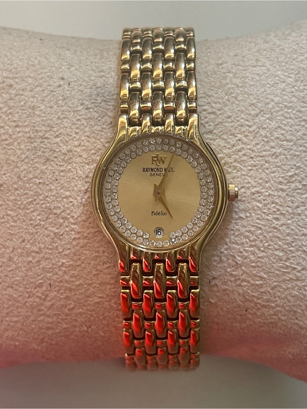 Raymond Weil Gold-Tone Women's Bracelet Watch with Diamond Style Accents - Picture 5 of 8